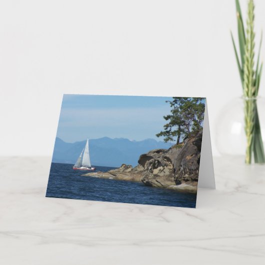 Carte voilier (Devant)