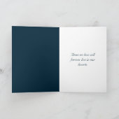 Carte Voilier et Pleine lune Sympathie (Intérieur)