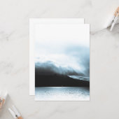 Carte Voilier Seascape Photo (Devant/Arrière en situation)