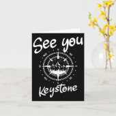 Carte Voir À Keystone Usa Vacances Ski Comp (Fleur jaune)