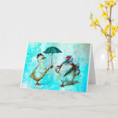 CARTE VOISIN HELLO (Fleur jaune)