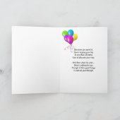 Carte Voiture 65e anniversaire (Intérieur)