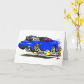 Carte Voiture bleue GTO 2004-06 (Fleur jaune)