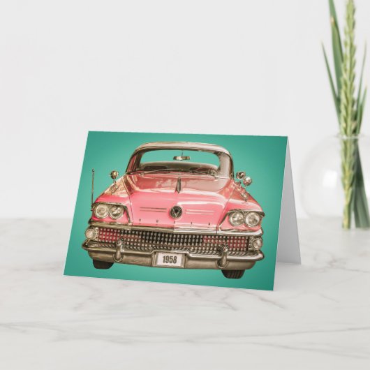 Carte Voiture Classic Buick 1958 Century (Devant)
