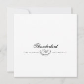 Carte Voiture classique Thunderbird - Mini impression (Dos)
