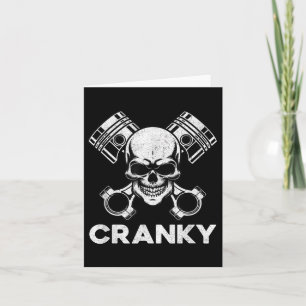 Carte Voiture Cranky V8 Moteur Cranksweat Cars Lover, Mé