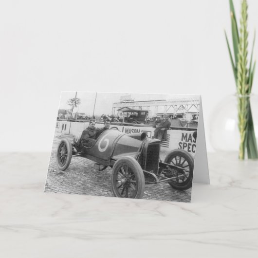 Carte Voiture de course 1913 (Devant)