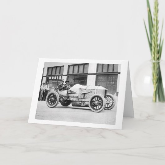 Carte Voiture de course antique, les années 10 (Devant)
