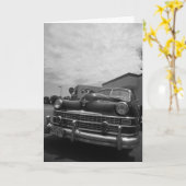 Carte "Voiture d'exposition 603-679" Remets-toi bien (Fleur jaune)