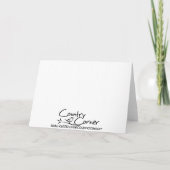 Carte Voiture d'Oldtimer de joyeux anniversaire (Dos)