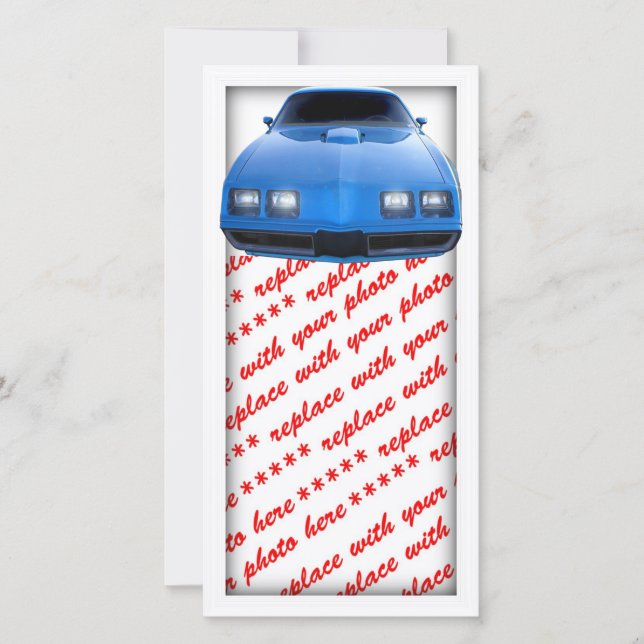 Carte Voiture musculaire (Devant)