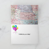 Carte Voiture rétro pour l'anniversaire de Nephew (Intérieur)
