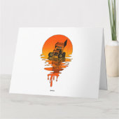 Carte Voiture vintage Retro Style Sprint (Dos)