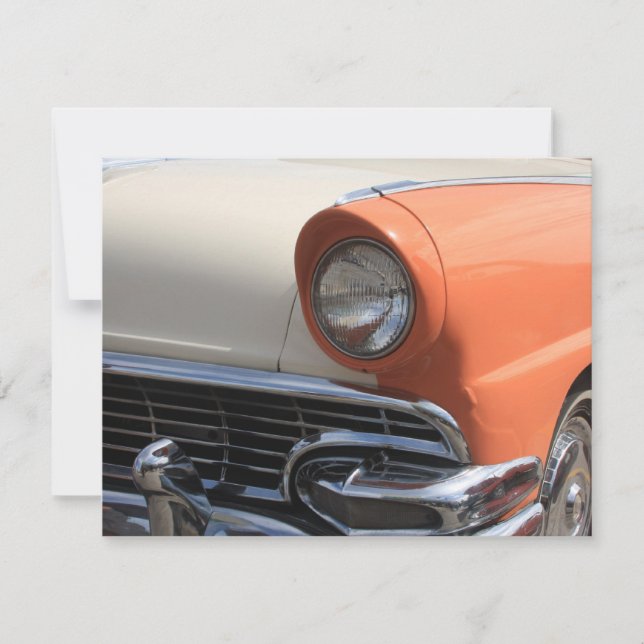 Carte Voitures classiques (Devant)