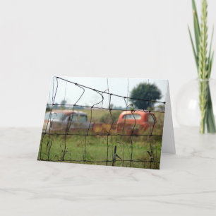 Carte Voitures et camions qui se déplaçaient, Anniversai