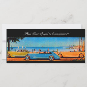 CARTE VOITURES RETRO