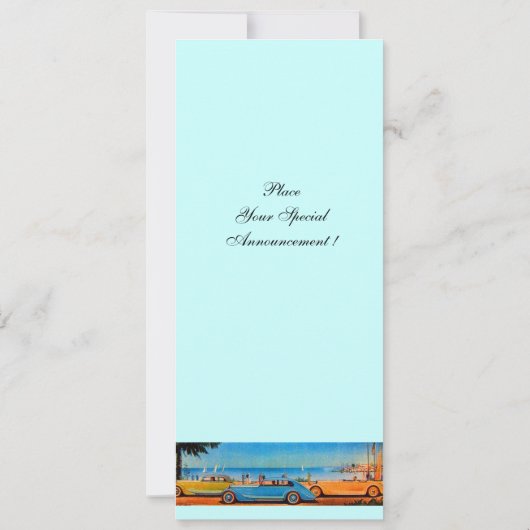 CARTE VOITURES RETRO (Dos)