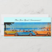 CARTE VOITURES RETRO (Devant)