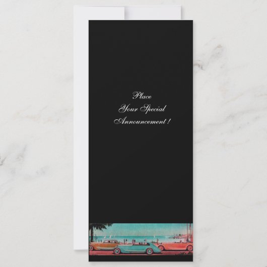 CARTE VOITURES RETRO (Dos)