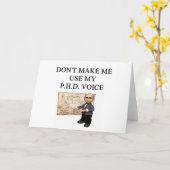 Carte Voix de PHD (Fleur jaune)