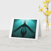 Carte Vol (Cutlery Abstrait) (Fleur jaune)