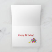 Carte Vol d'anniversaire (Intérieur)