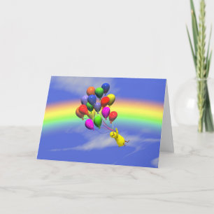 Carte Vol d'anniversaire