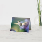 Carte Vol de colibri (Devant)