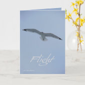 Carte Vol de mouette (Fleur jaune)