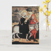 Carte Vol en l'Egypte (Fleur jaune)