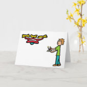 Carte Vol RC Drone (Fleur jaune)