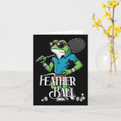 Carte Volant de badminton grenouille Poona (Fleur jaune)