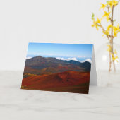 Carte Volcan de Haleakala, Maui (Fleur jaune)