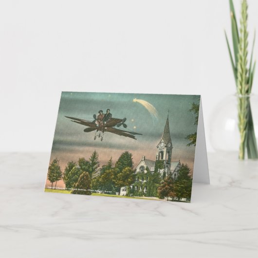 Carte Voler haut au-dessus de la vieille chapelle (Devant)