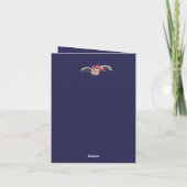 Carte Voler Père Noël Pig (Dos)