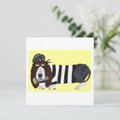 Carte Voleur Basset Hound (Debout devant)