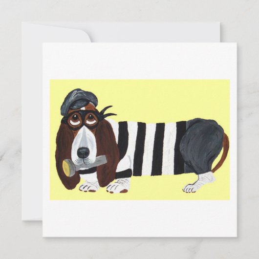 Carte Voleur Basset Hound (Devant)