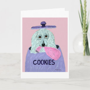 Carte Voleur de biscuits caniche