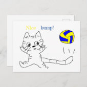 carte vollayball (Devant / Derrière)