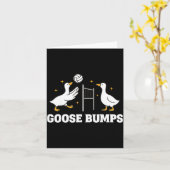 Carte Volleyball Chair de Poulet  (Fleur jaune)