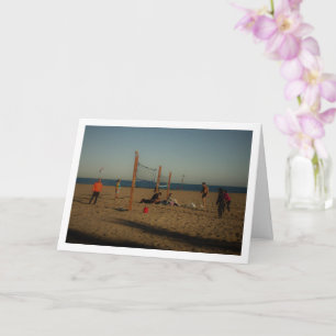 Carte Vollyball à Playa de la Malvarrosa de Valencia