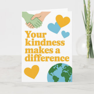 Carte Volunteer Thank You Card