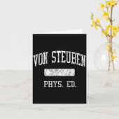 Carte Von Steuben High School Hs Chicago Il Phys Ed  (Fleur jaune)