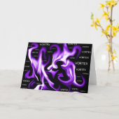 Carte "VORTEX" Inspiré par Abraham-Hicks (Fleur jaune)