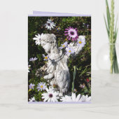 Carte Vos anges sont toujours avec vous Floral Flower (Dos)