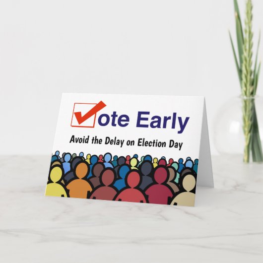 Carte Vote anticipé (Devant)