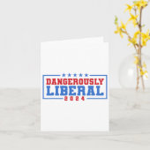 Carte Vote faiblement libéral et dangereux  (Fleur jaune)