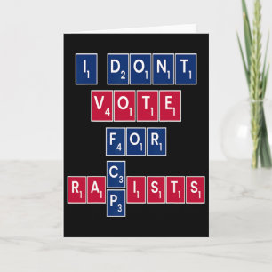Carte Vote libérale anti-républicaine pour l'égalité Ble