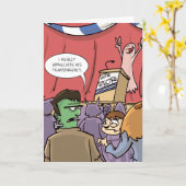 Carte Vote Specter | Halloween politique (Fleur jaune)