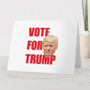 Carte Votez pour Trump